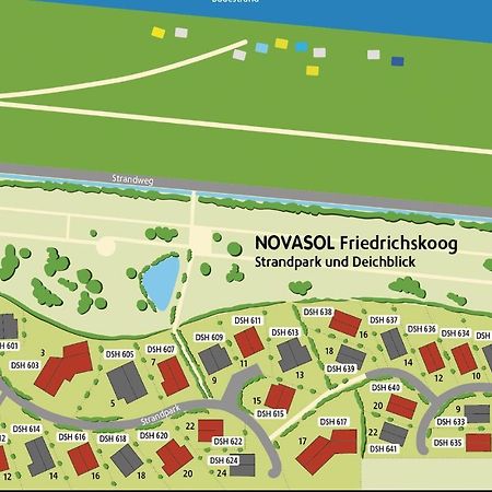 Villa Deichblick 5 - Dorf 2 C Friedrichskoog Exterior foto